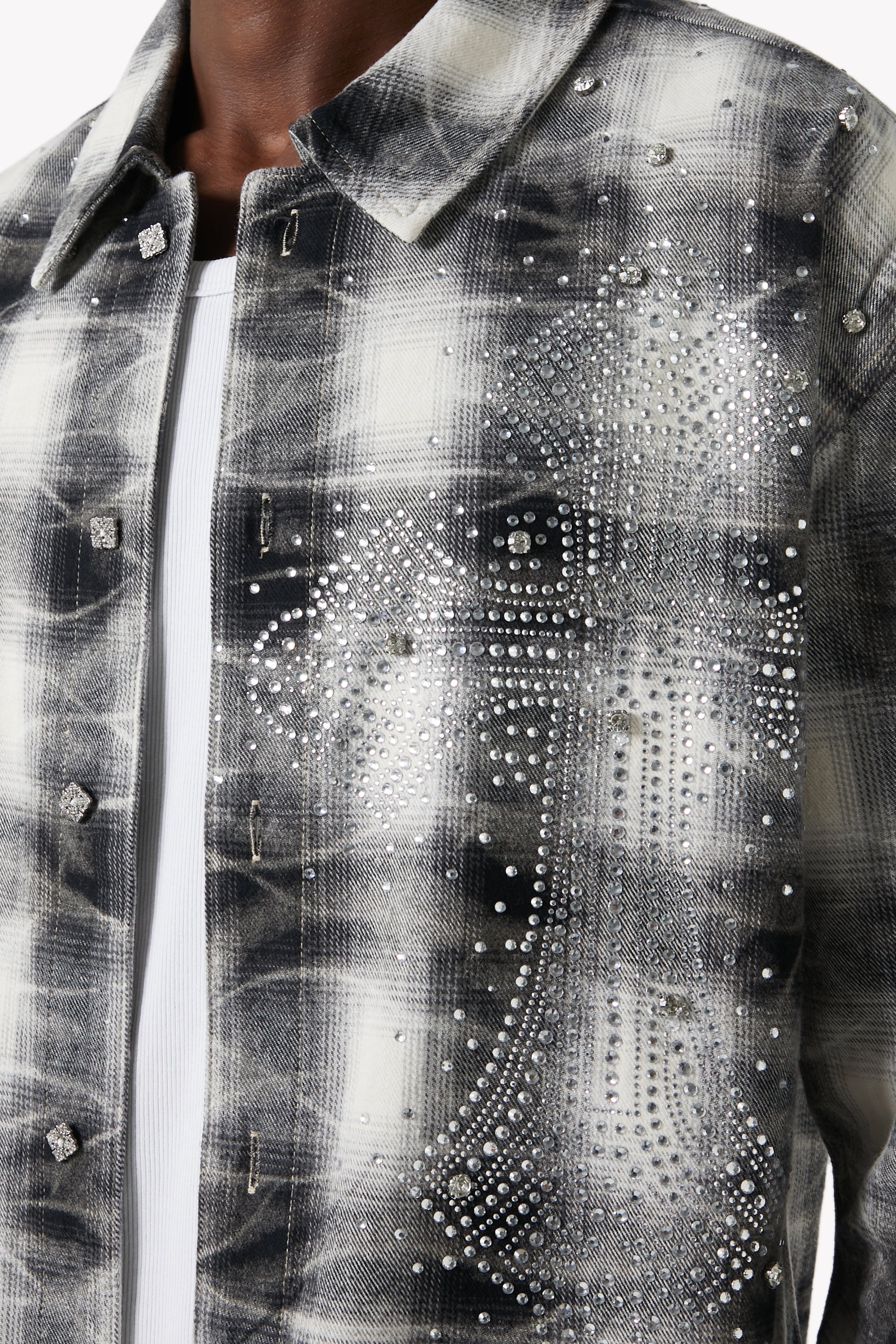 Cloud Grey Cross Flannel