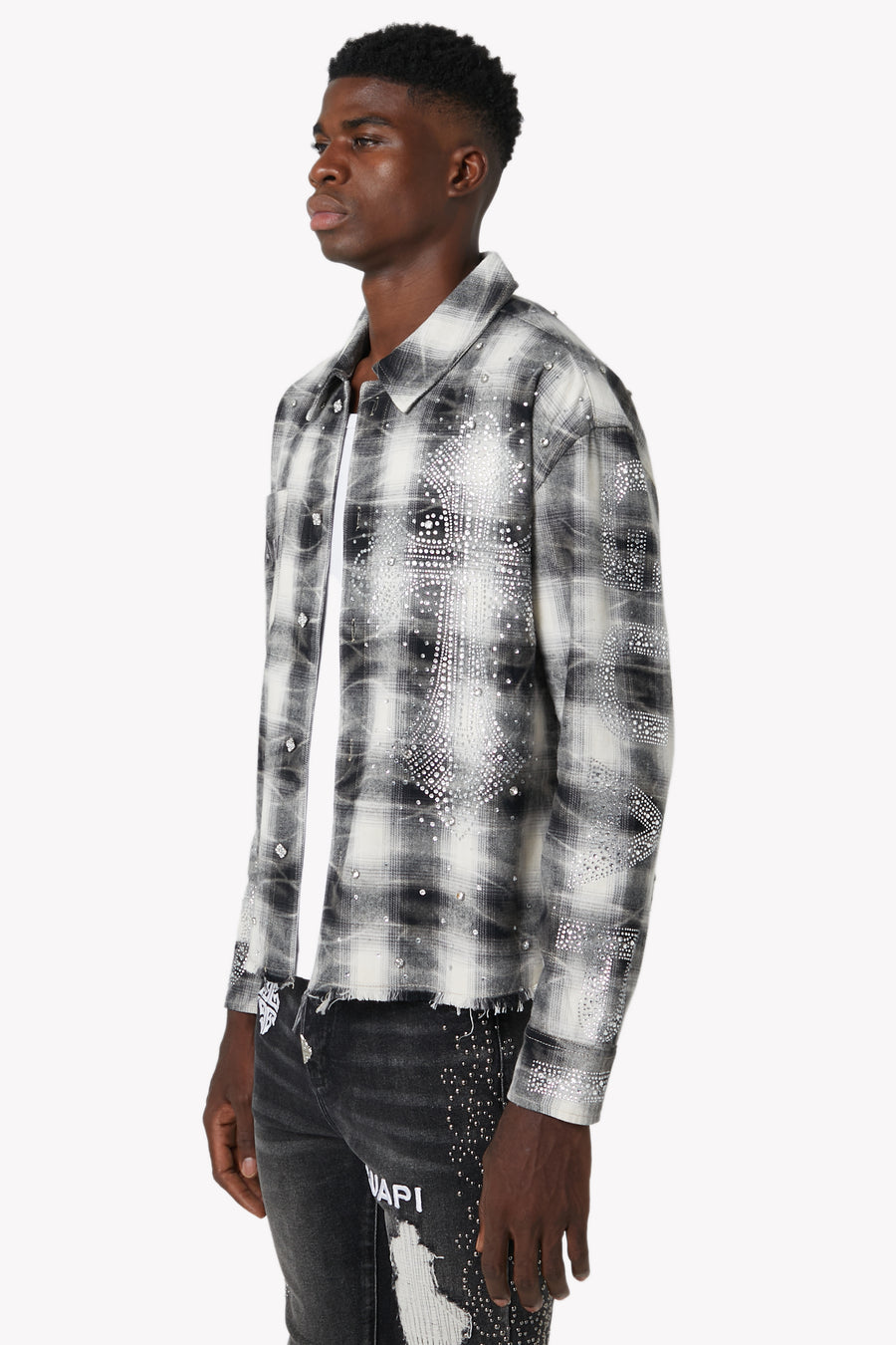 Cloud Grey Cross Flannel