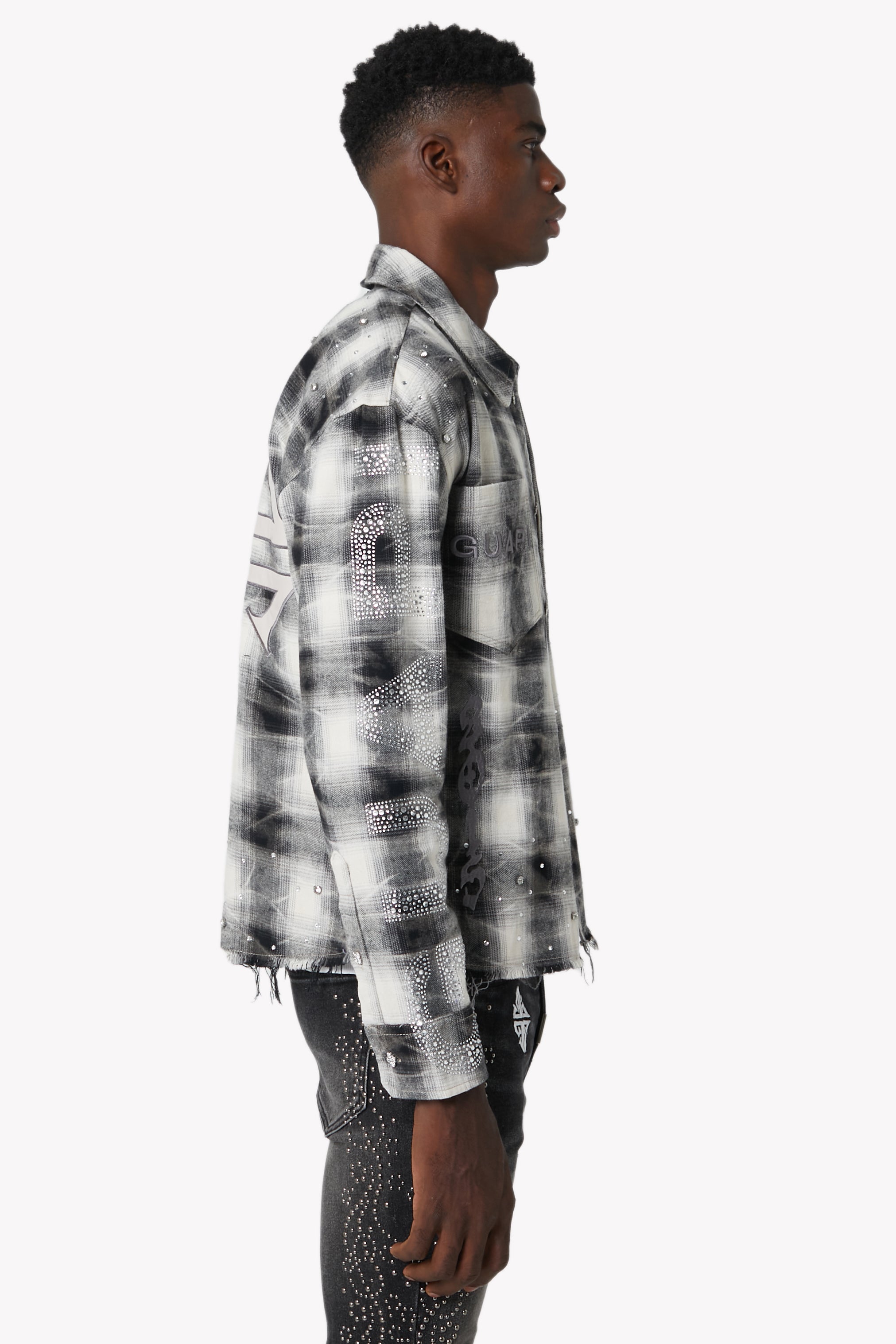 Cloud Grey Cross Flannel