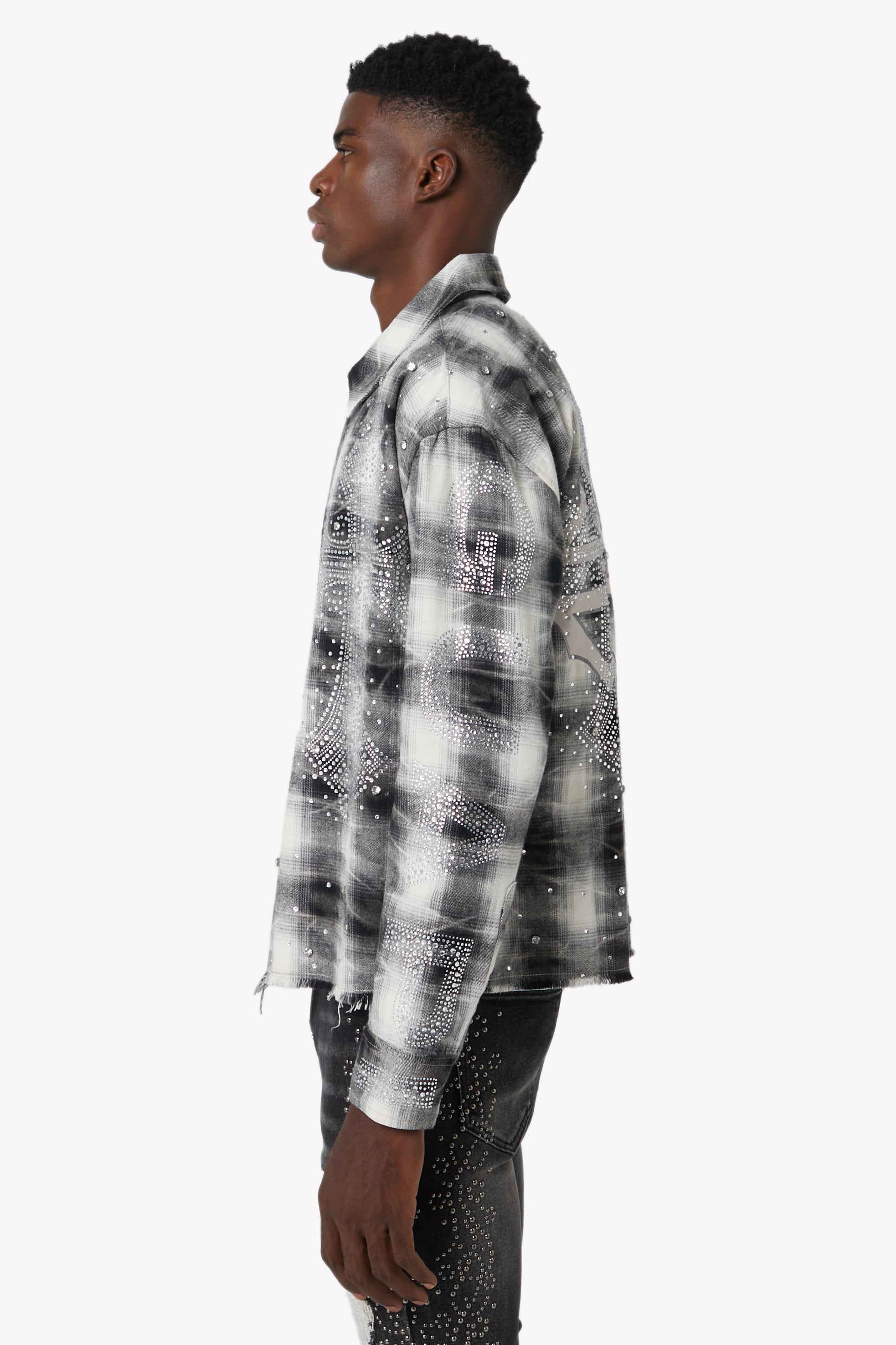 Cloud Grey Cross Flannel