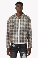 Mocha Crescent Flannel