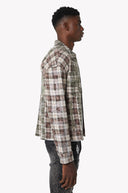 Mocha Crescent Flannel