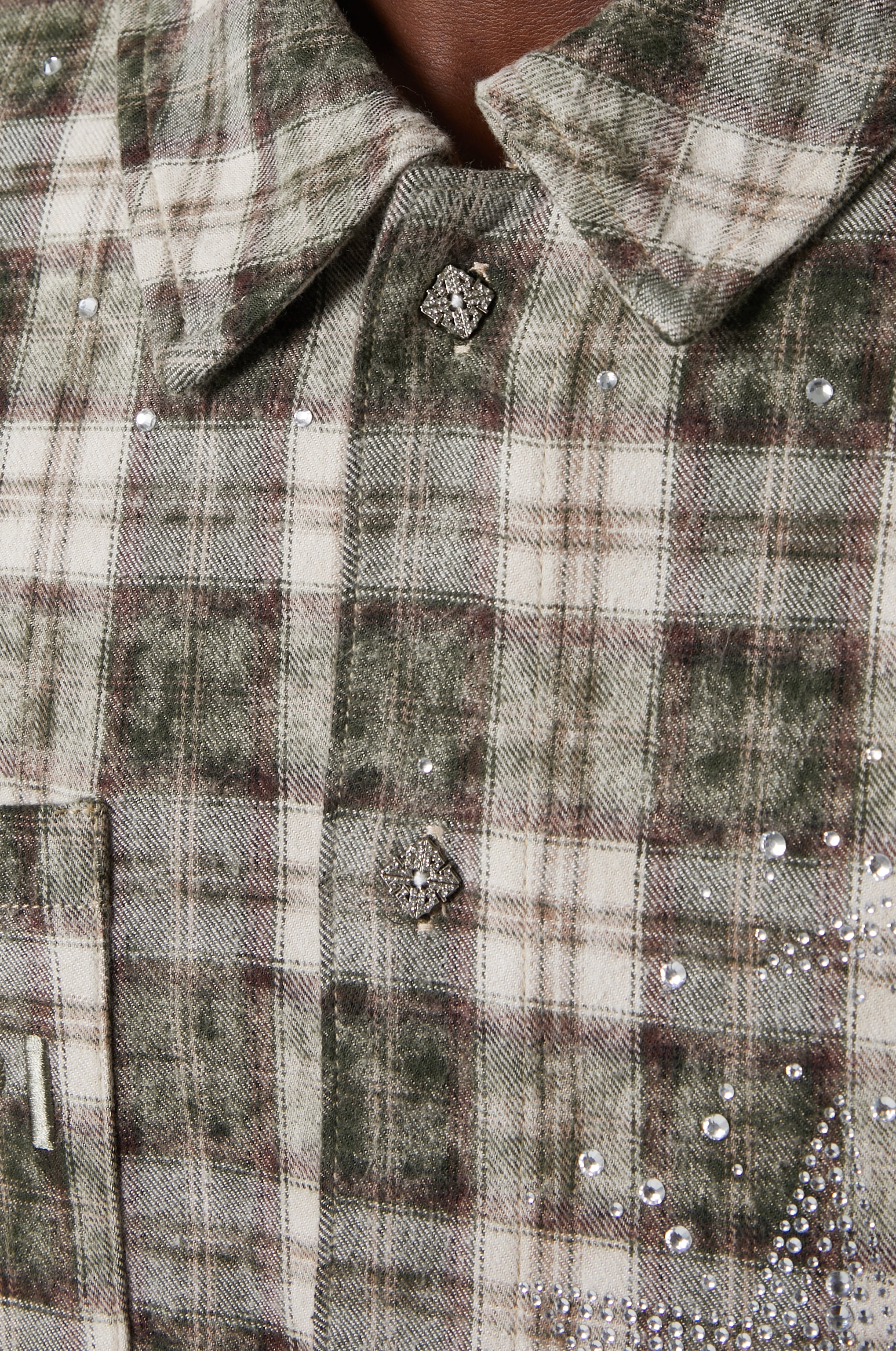 Mocha Crescent Flannel