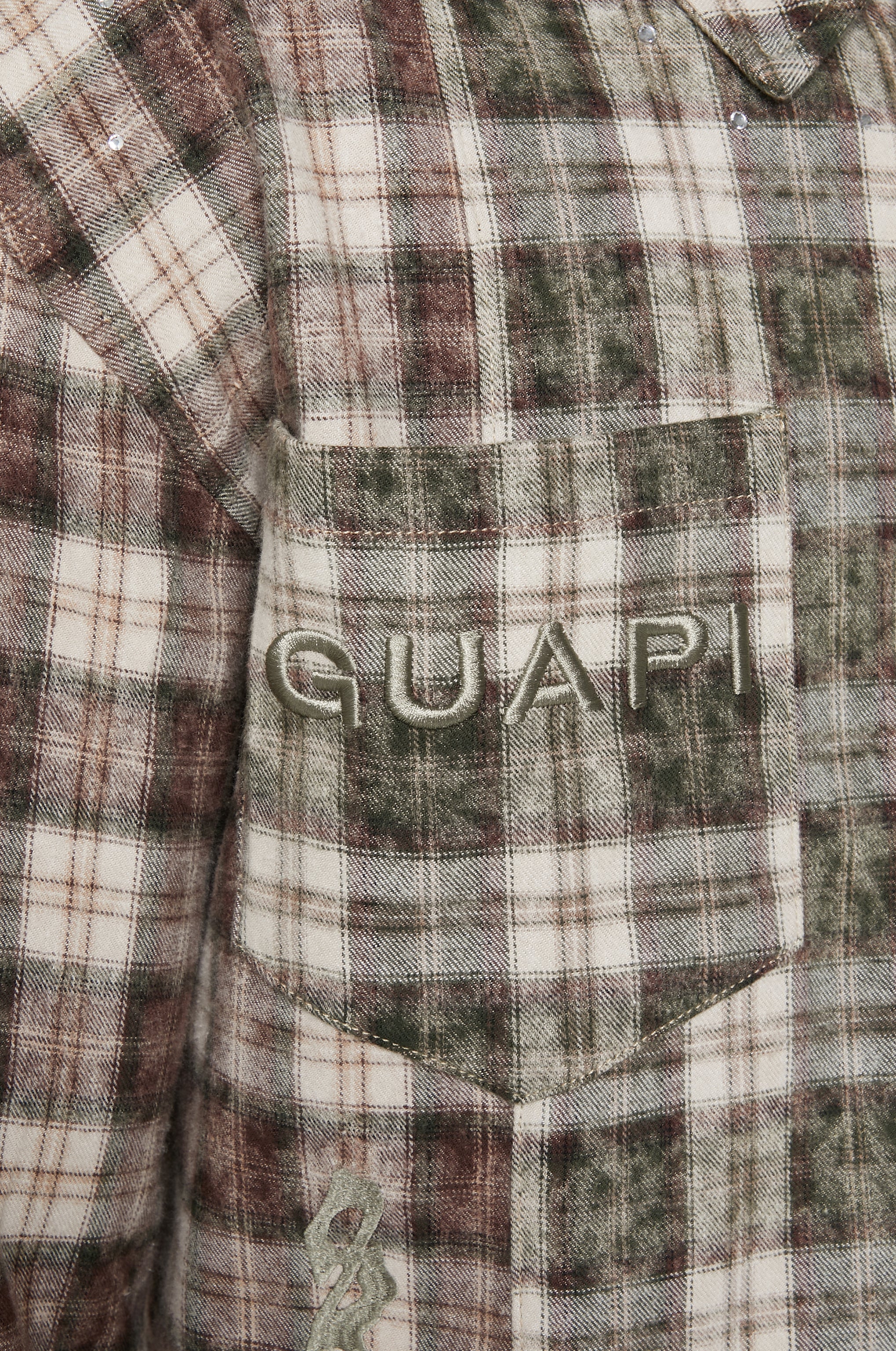 Mocha Crescent Flannel