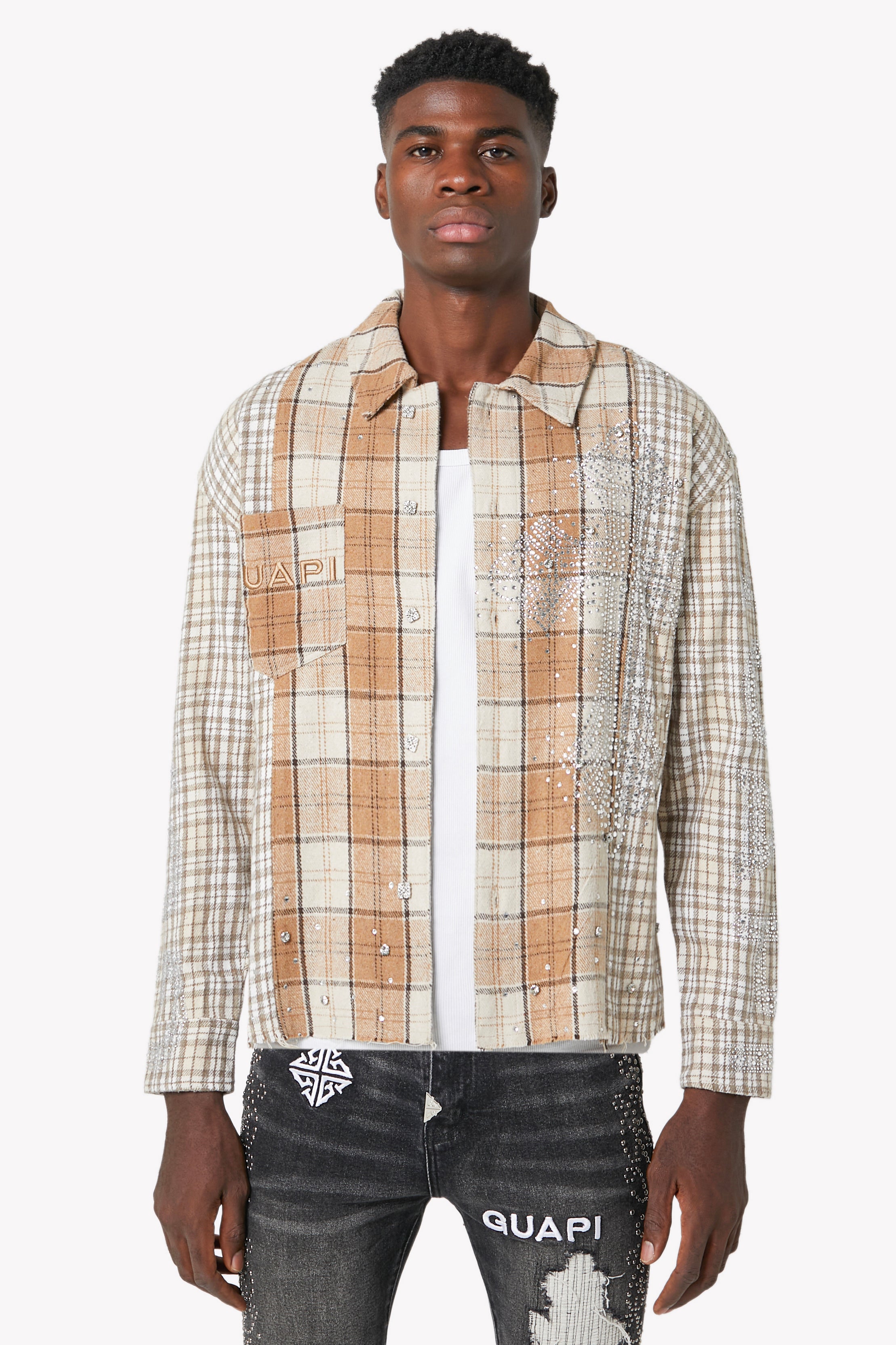 完 GUAPI Cross Flannel クロスフランネルシャツ グアピ 【公式通販】