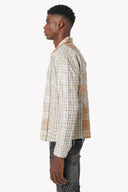 Cream Cross Flannel