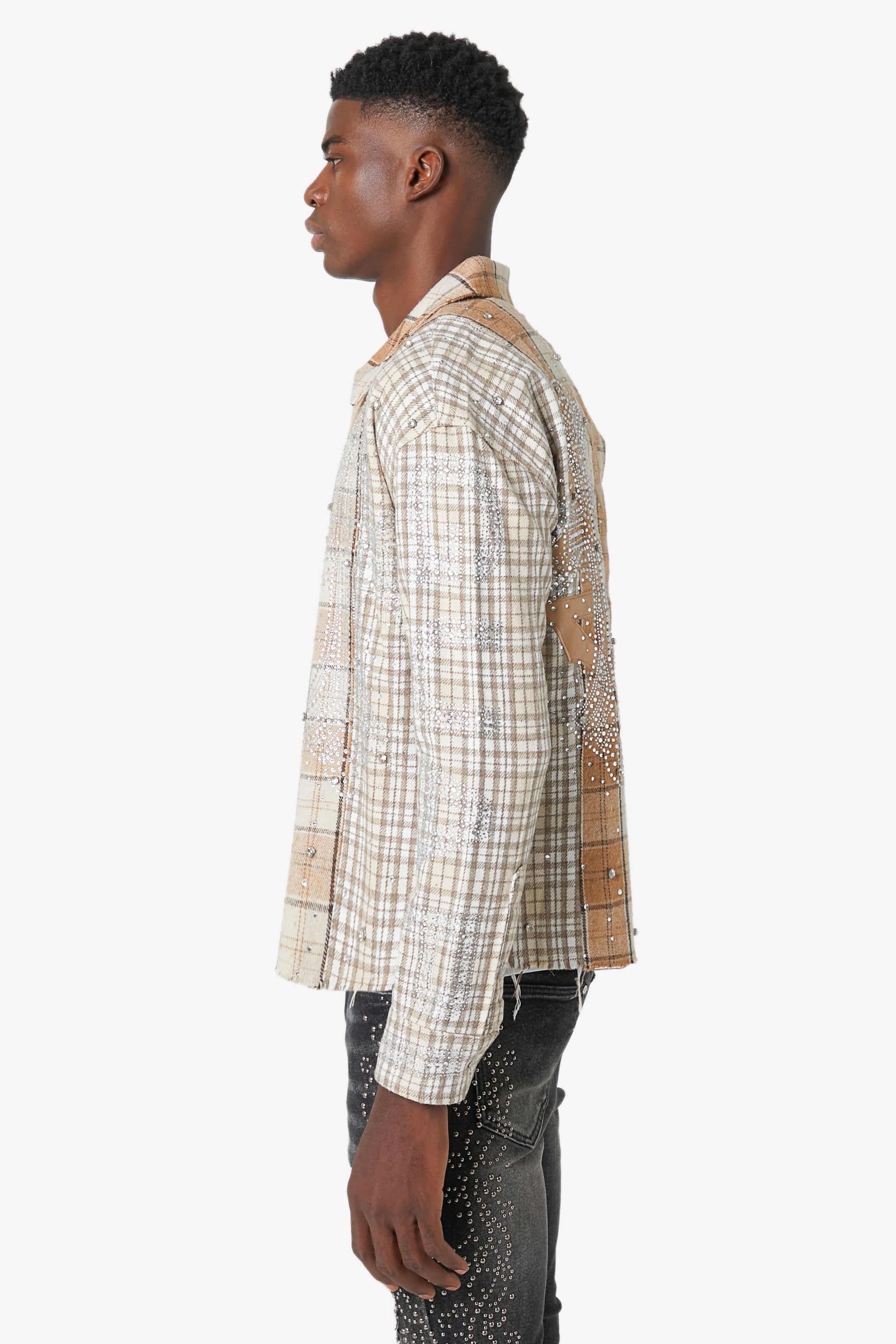 Cream Cross Flannel