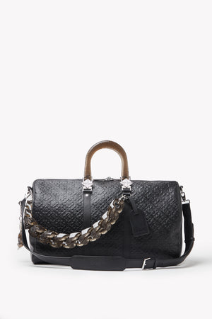 Obsidian Black Duffle Bag