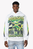 ホワイトワールドボスパーカー