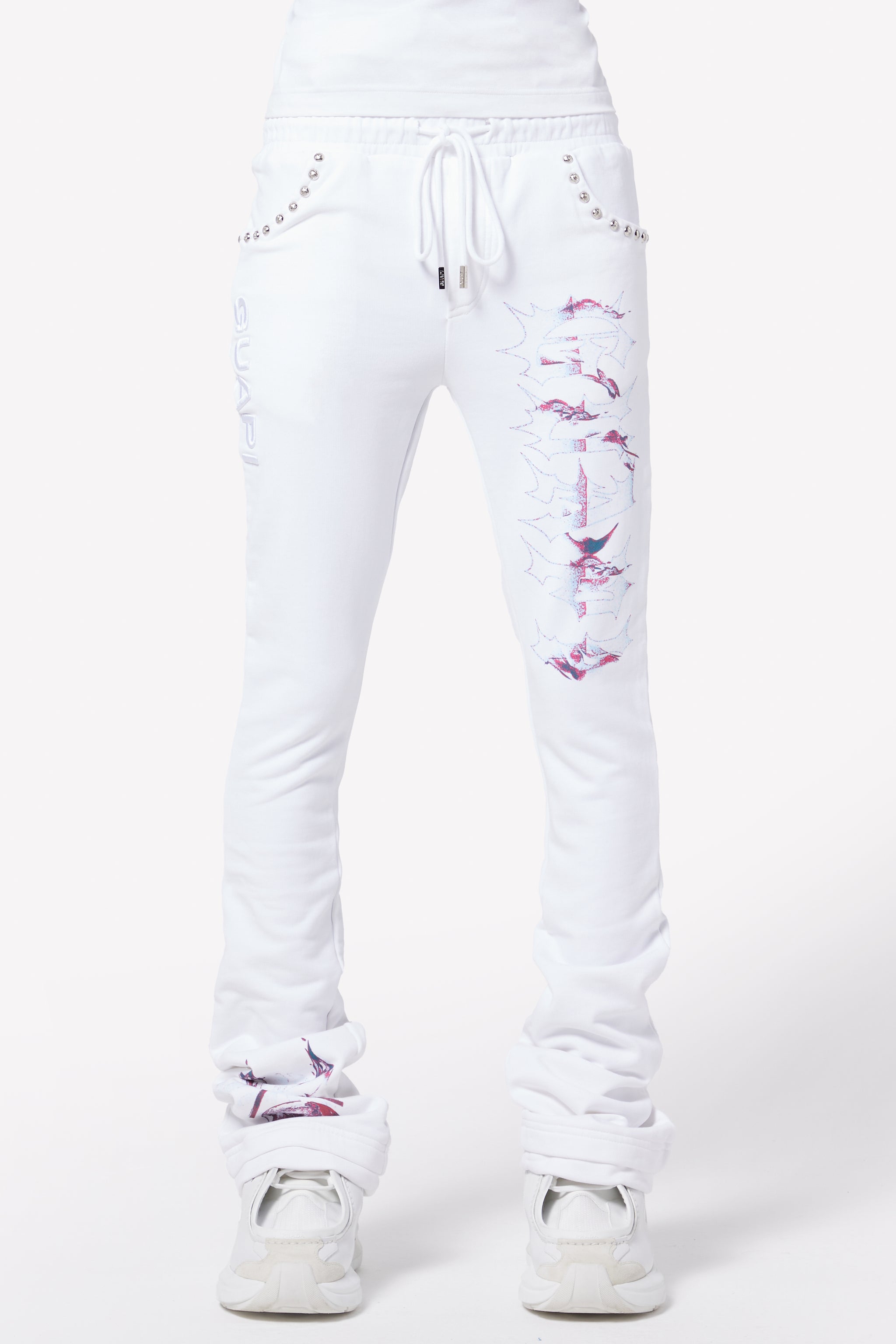 Ghost White Conquer Sweat Pants