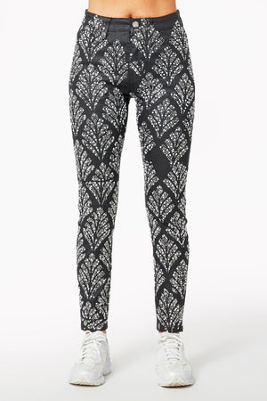 Obsidian Black Embellished Denim