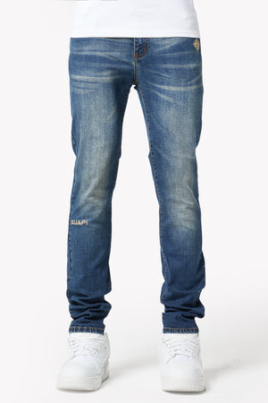 Royal Blue Basics Regular Denim
