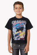 Black Nitro Drift Kids Tee