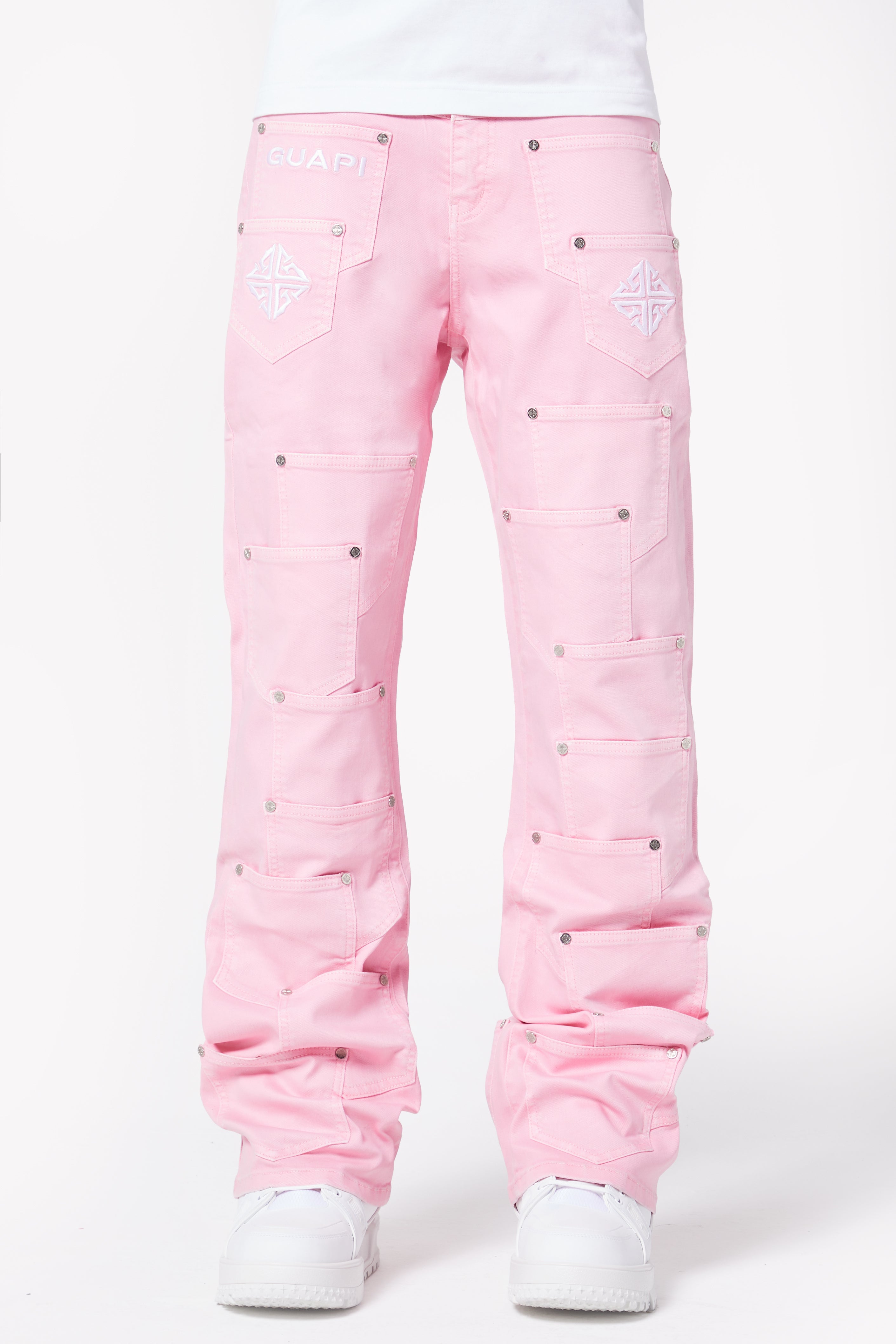 パンツ GUAPI french rose star denim French Rose Star Denim - Guapi Clothing