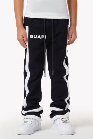 Obsidian Black Kids Sweat Pants