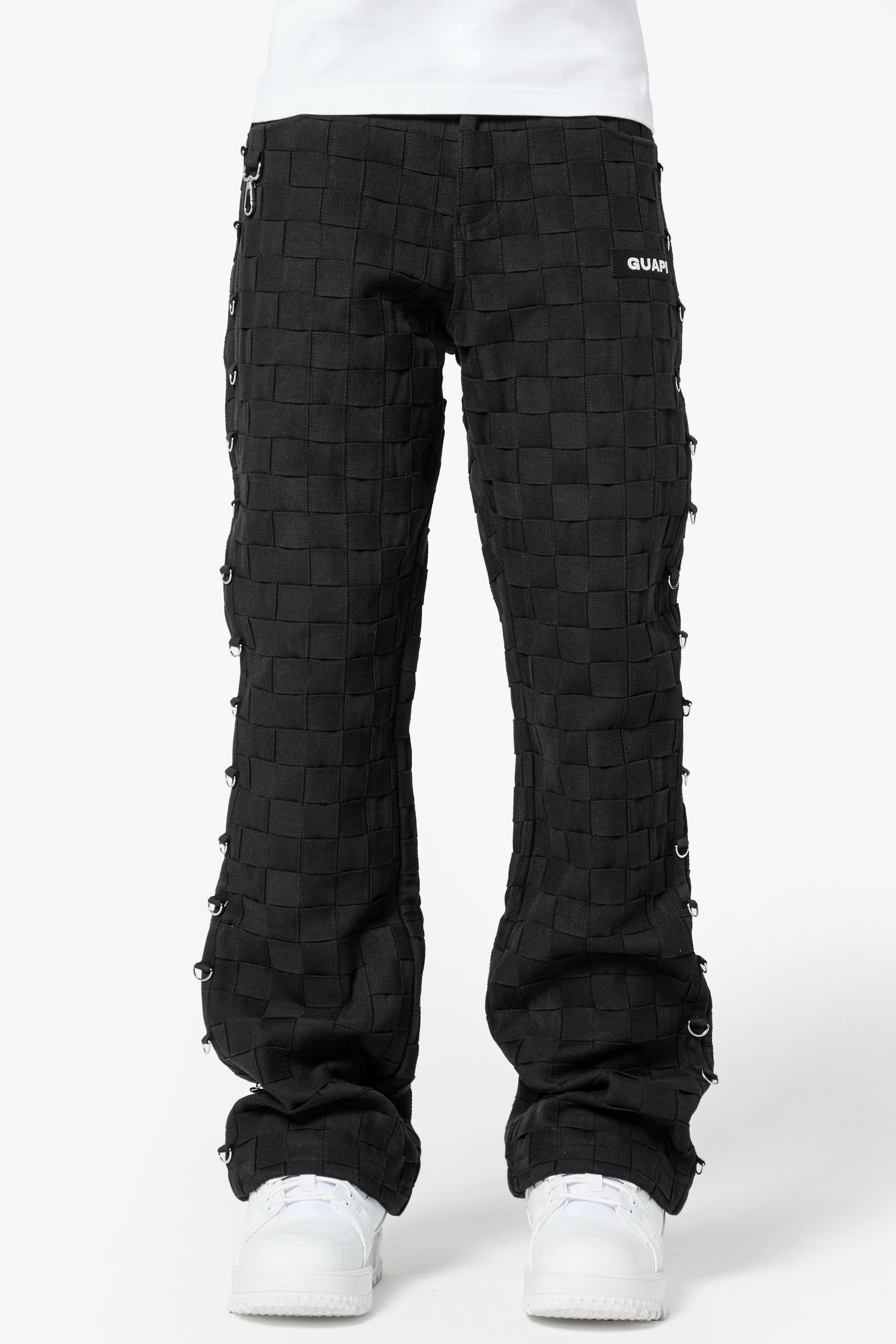 Obsidian Black Braided Pant
