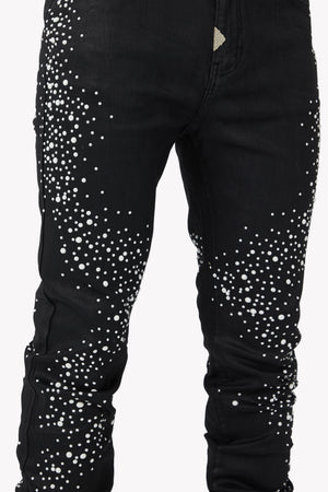 Obsidian Black Pearls Denim