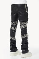 <tc>オブシディアンブラックウォーパスレザーパンツ</tc>