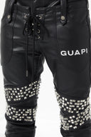 <tc>オブシディアンブラックウォーパスレザーパンツ</tc>