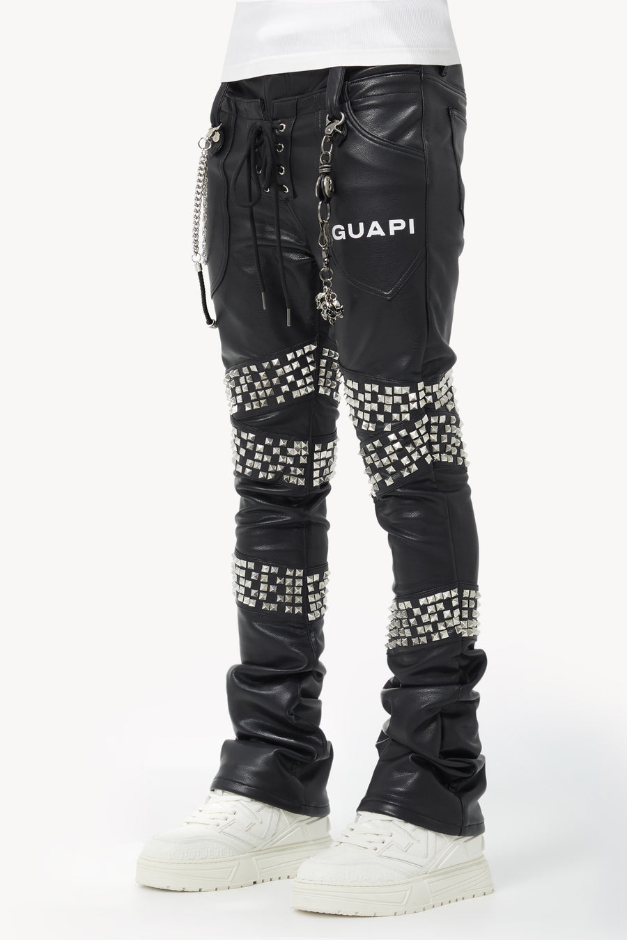 <tc>オブシディアンブラックウォーパスレザーパンツ</tc>