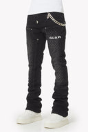 Obsidian Black Steel Plate Carpenter Denim