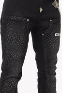 Obsidian Black Steel Plate Carpenter Denim