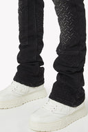 Obsidian Black Steel Plate Carpenter Denim