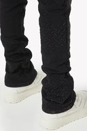 Obsidian Black Steel Plate Carpenter Denim