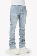 Aqua Blue Steel Plate Carpenter Denim