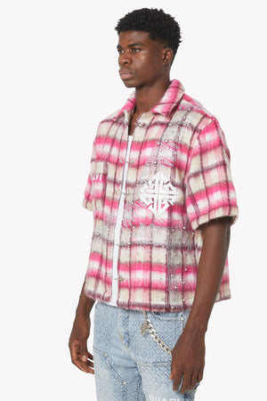 French Rose Uzi Flannel