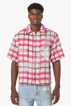 French Rose Uzi Flannel