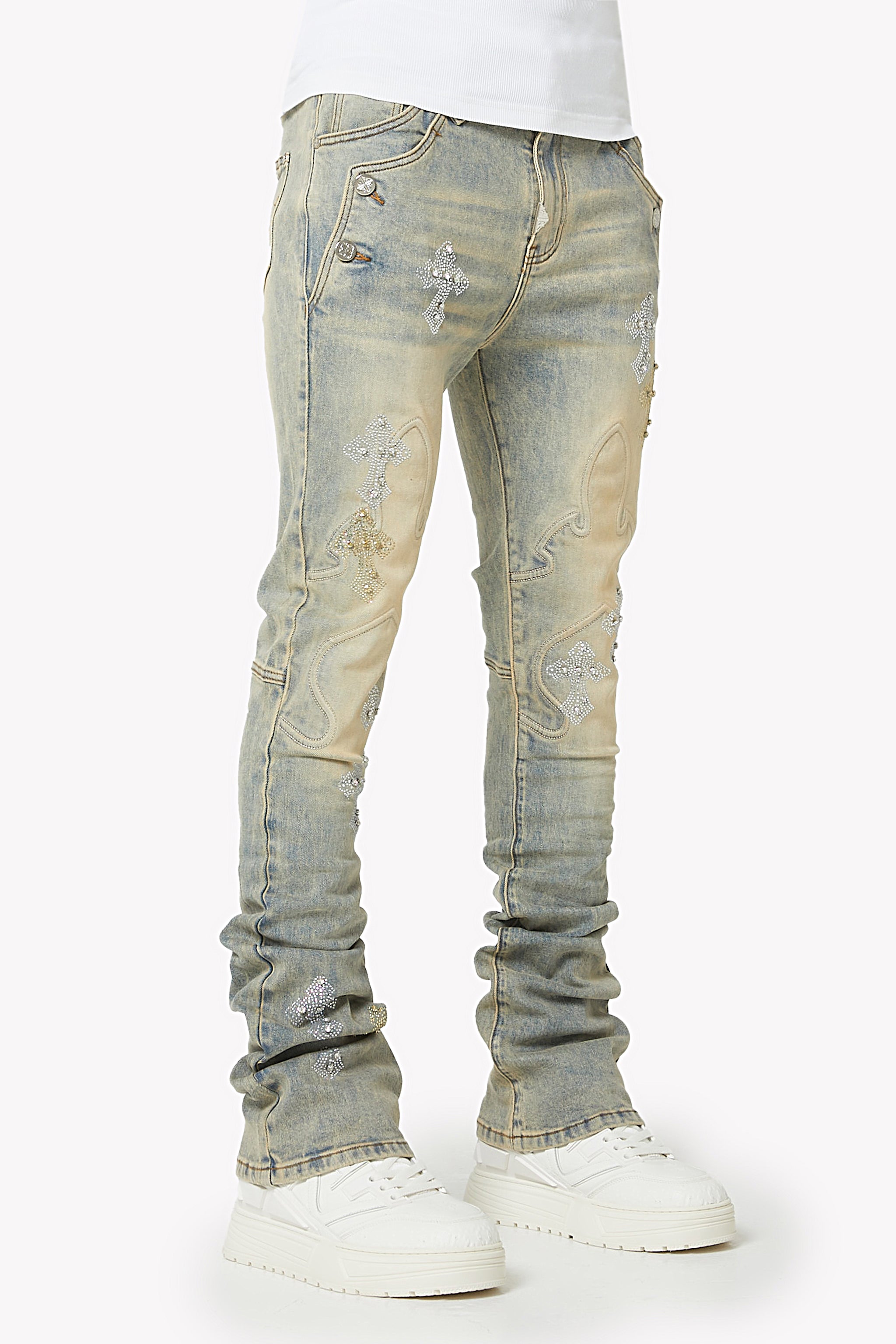 パンツ GUAPI Faded Cross Denim V2 Faded Cross Denim V2 – GUAPI CLOTHING FZ-LLC