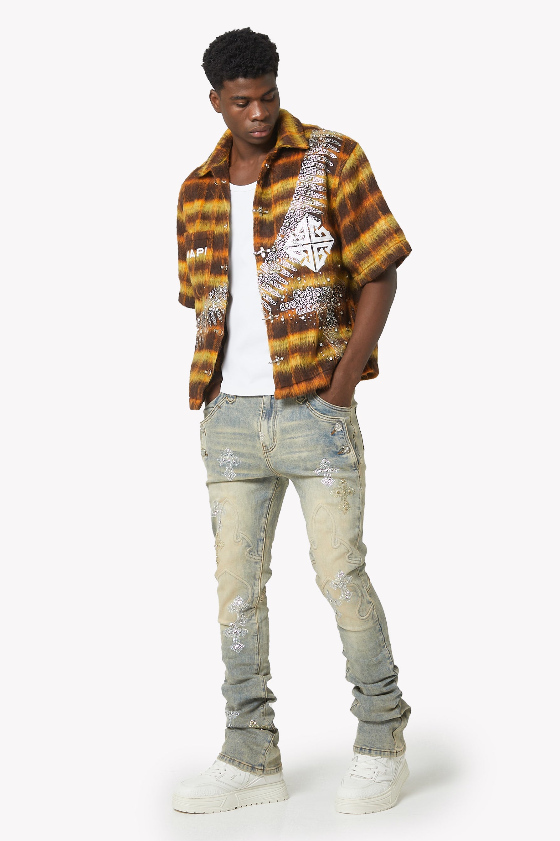 Faded Cross Denim V2 – GUAPI CLOTHING FZ-LLC