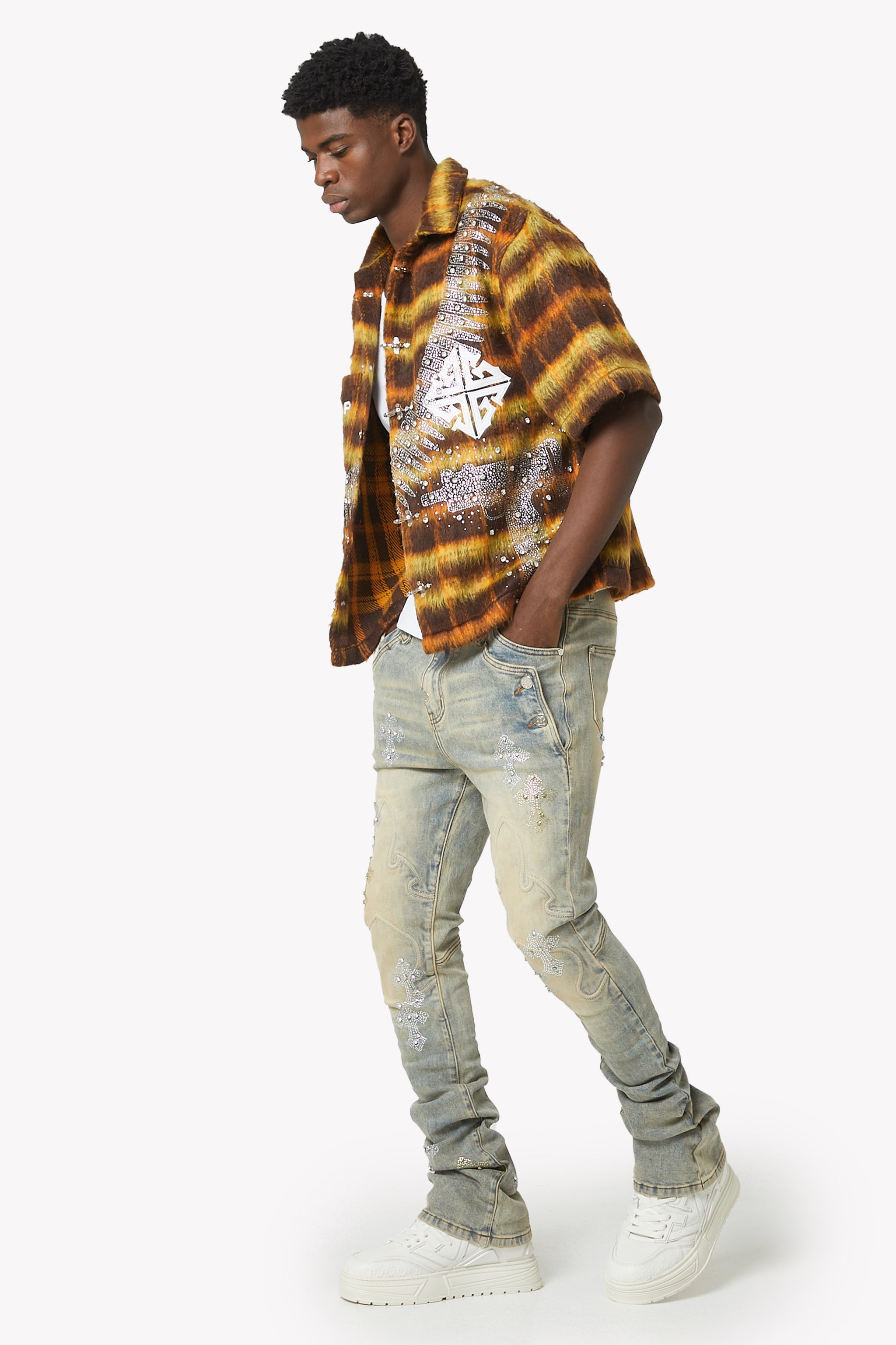 Faded Cross Denim V2 – GUAPI CLOTHING FZ-LLC
