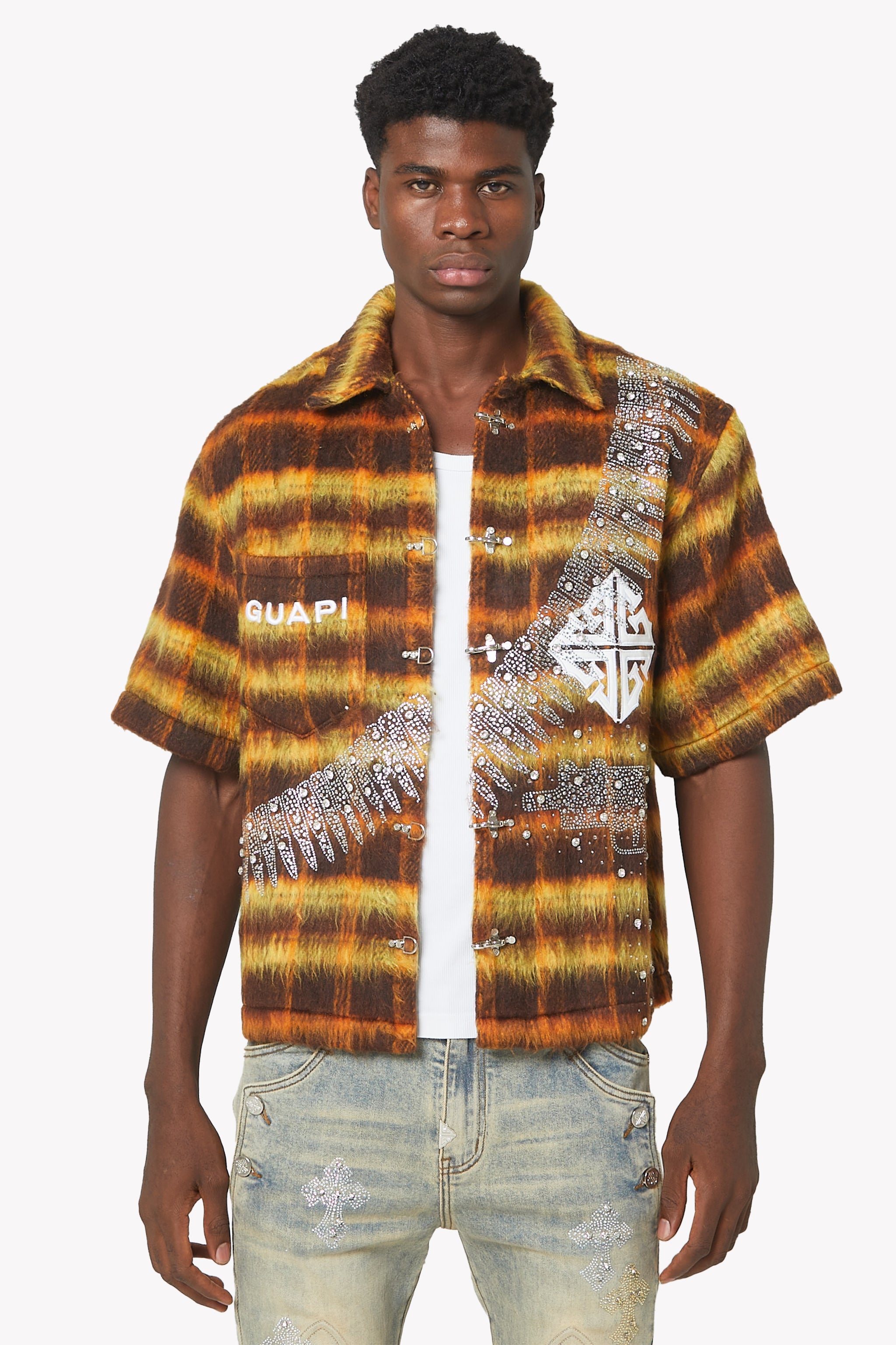 Copper Uzi Flannel – GUAPI CLOTHING FZ-LLC