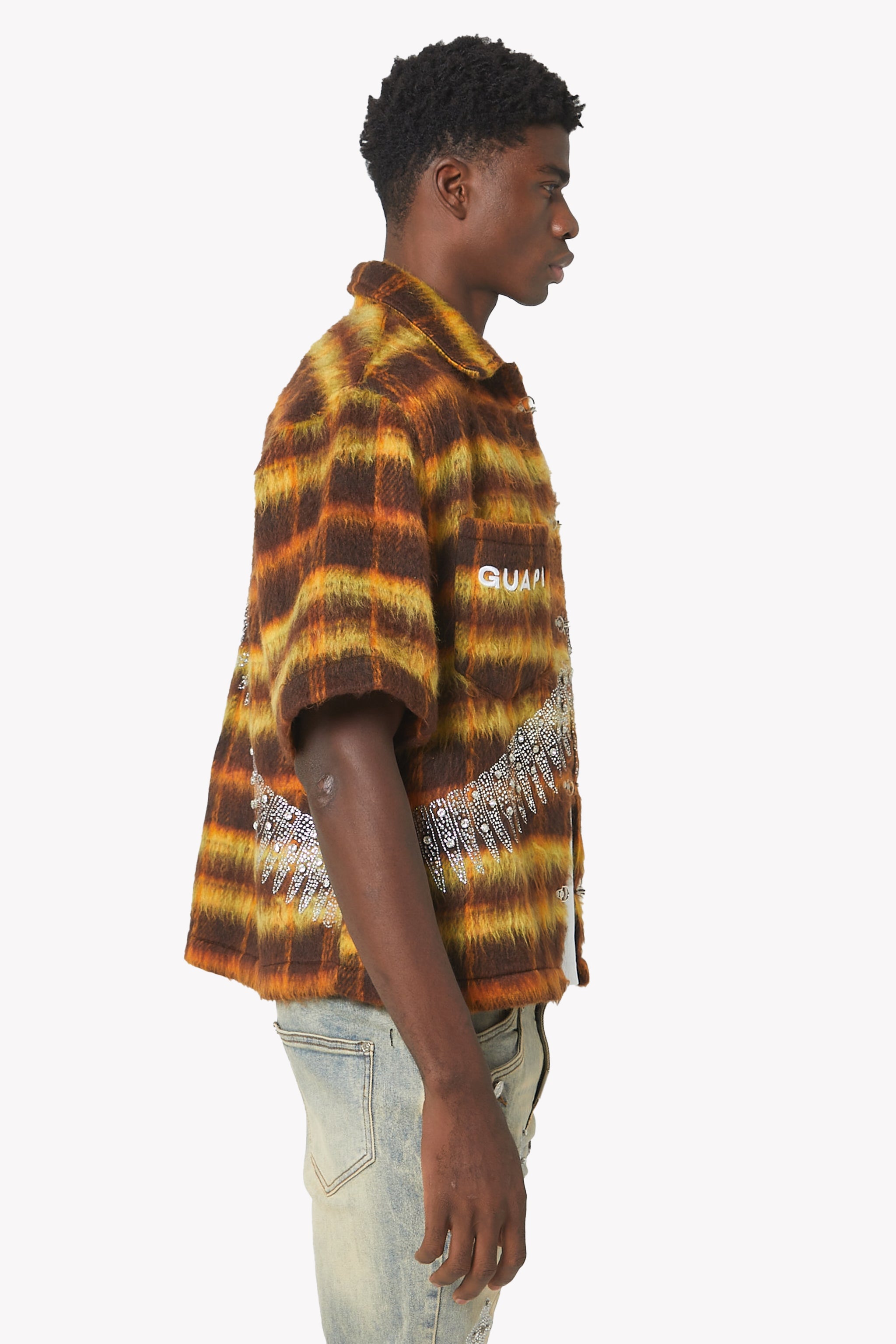 Copper Uzi Flannel – GUAPI CLOTHING FZ-LLC