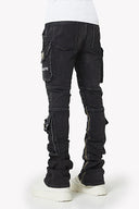 Vintage Black Oblivion Biker Denim