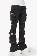 Vintage Black Oblivion Biker Denim