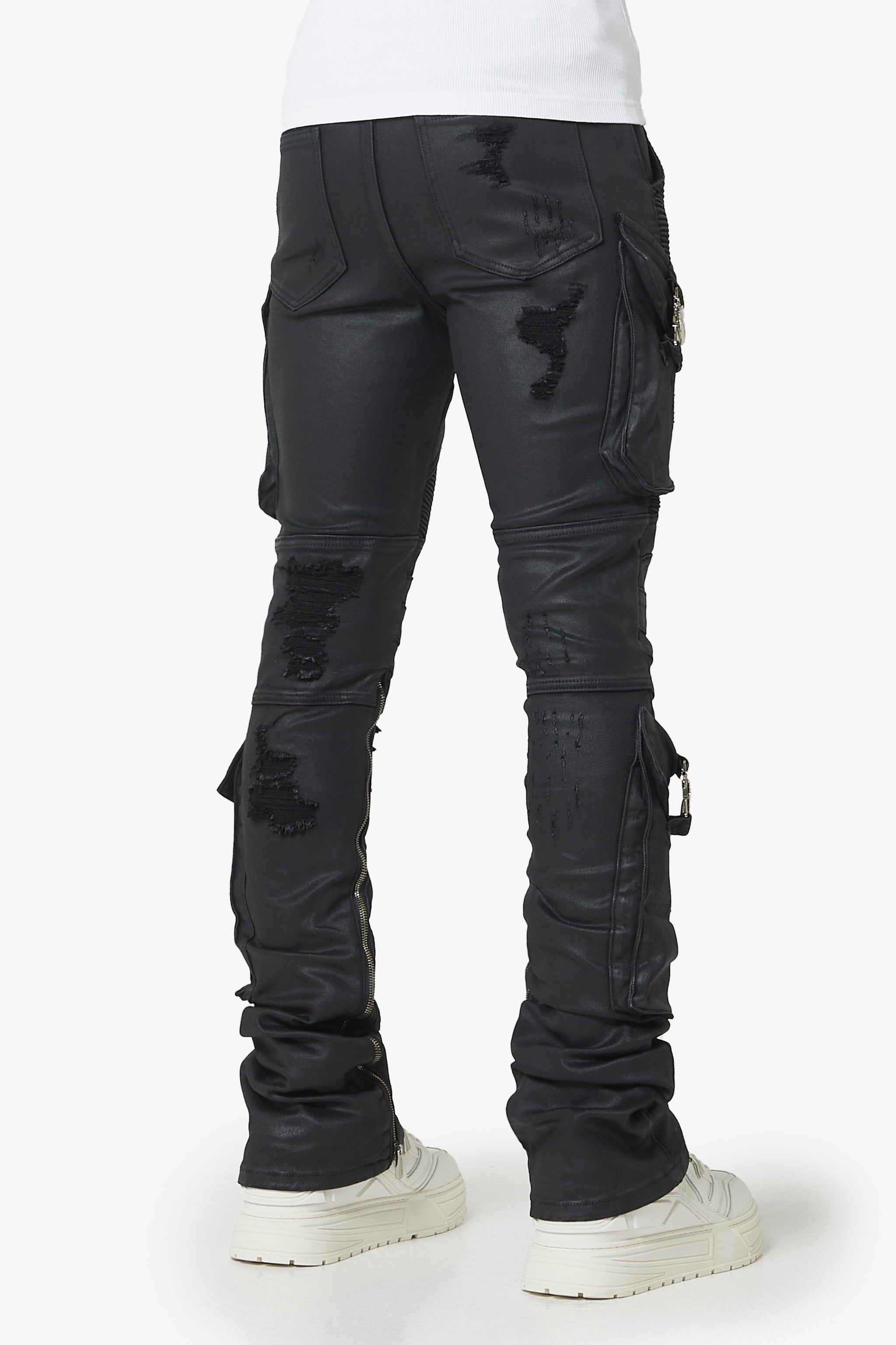 GUAPI Black Ops Waxed Denim サイズ30 Black Ops Waxed Denim – GUAPI CLOTHING FZ-LLC