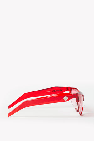 Crimson Red Sunglasses