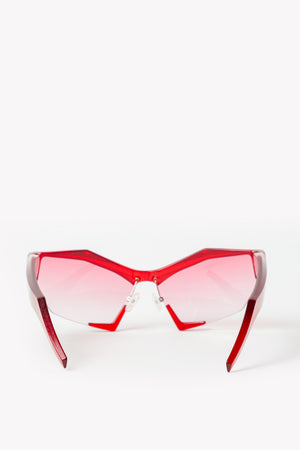 Crimson Red Sunglasses