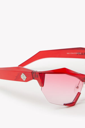 Crimson Red Sunglasses