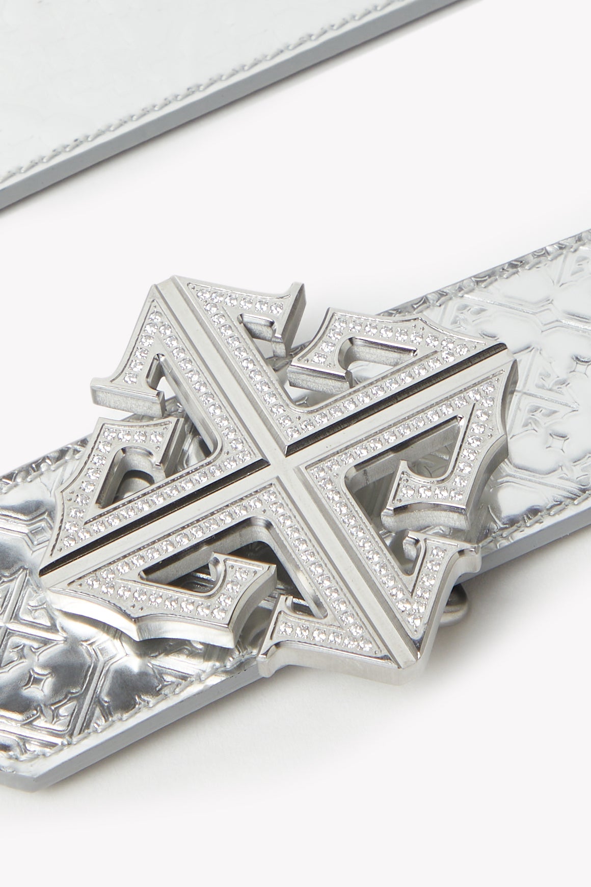 Chrome Leather Belt – GUAPI CLOTHING FZ-LLC