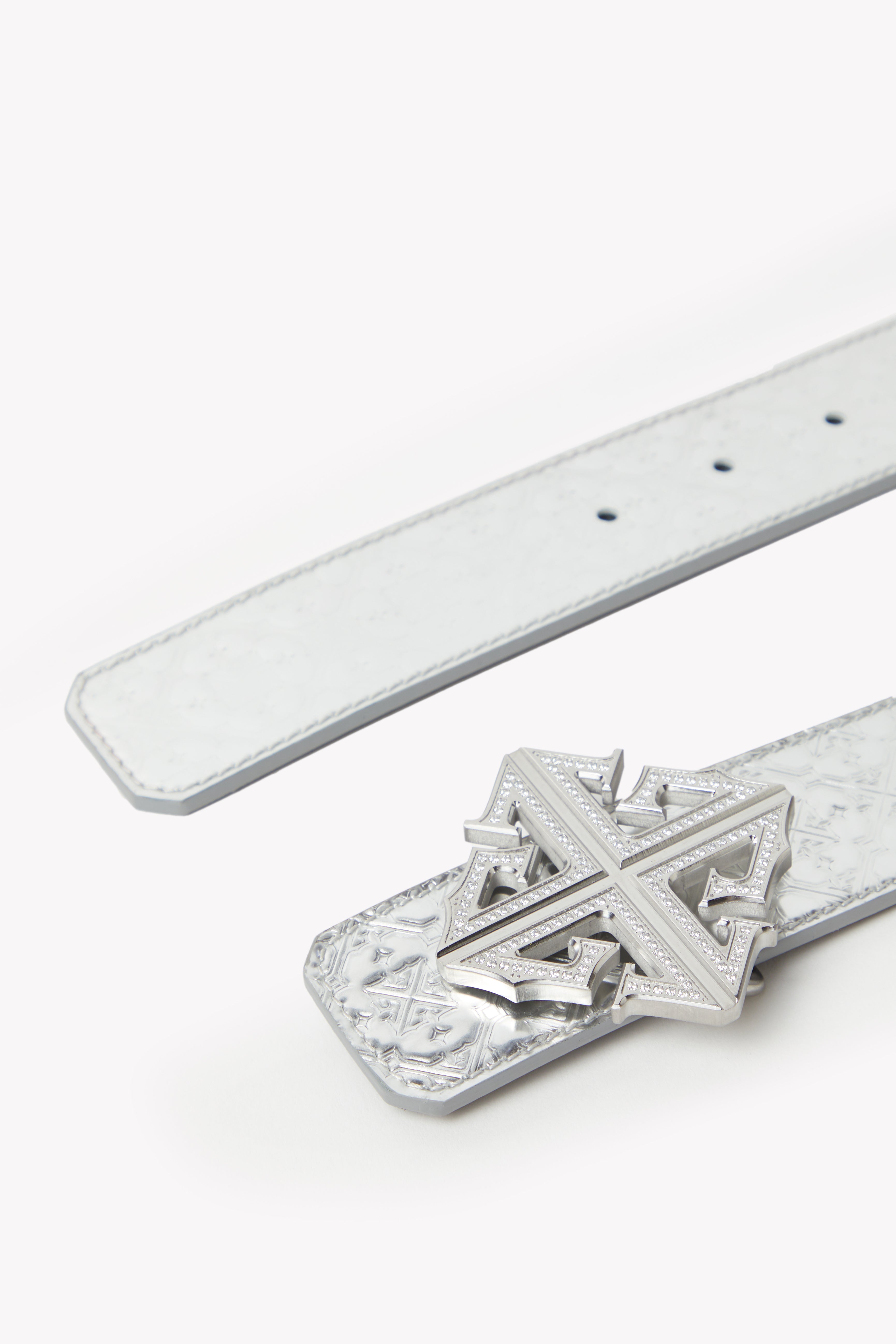 Chrome Leather Belt – GUAPI CLOTHING FZ-LLC