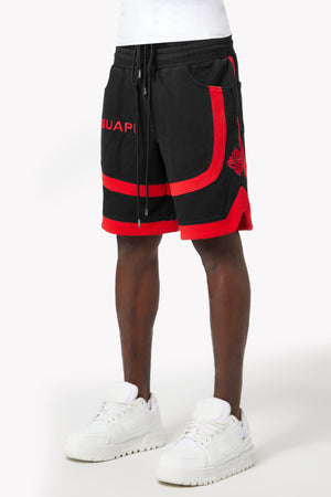 Obsidian Black Sweat Shorts V1
