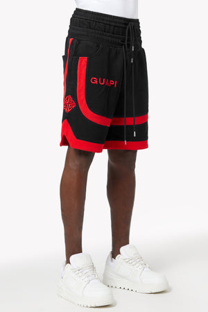 Obsidian Black Sweat Shorts V1