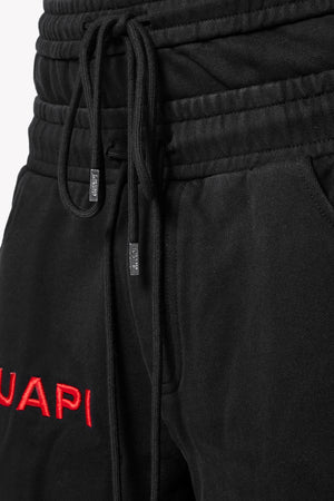 Obsidian Black Sweat Shorts V1