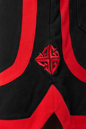 Obsidian Black Sweat Shorts V1