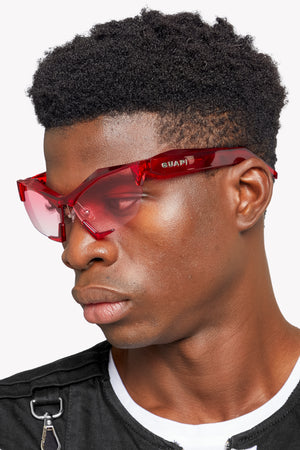 Crimson Red Sunglasses