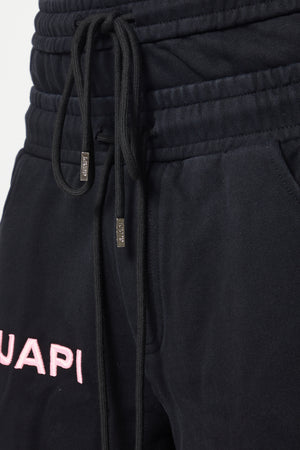 Obsidian Black Sweat Shorts V2